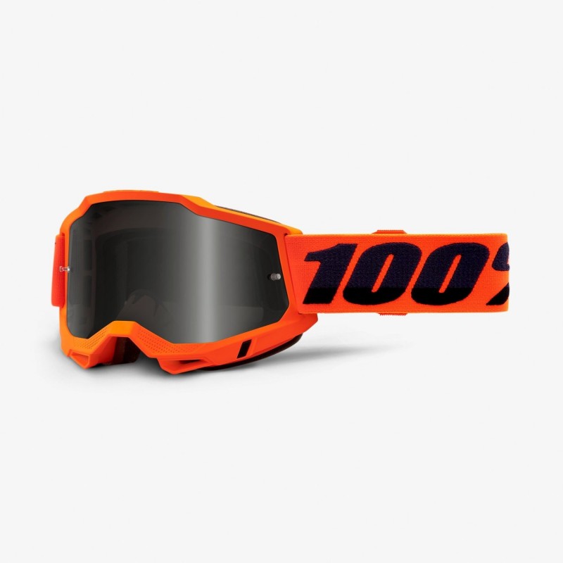 100% Accuri 2 Sand Goggle Orange - Smoke Lens - Gogle Accuri 2 Sand Kolor PomarańCzowy/Czarny Szybka Przyciemniana