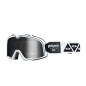 100% Fa20 Barstow Goggle Bonzorro - Mirror Silver Lens - Gogle Barstow Kolor Czarny/Biały Szybka Srebrne Lustro