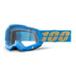 100% Sp21 Accuri 2 Goggle Waterloo - Clear Lens - Gogle Accuri 2 Kolor Niebieski/Złoty Szybka Przeźroczysta