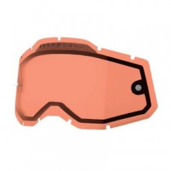 100% Rc2/Ac2/St2 Rose - Szybka Do Gogli Racecraft 2/ Accuri 2/ Strata 2 Podwójna Wentylowana Kolor Różowy